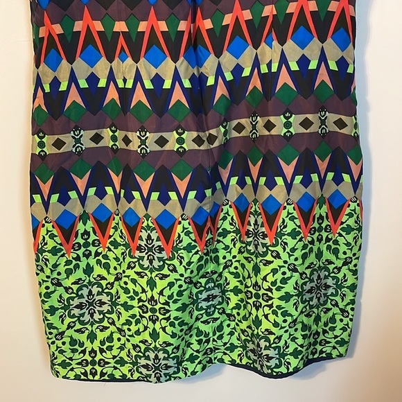 J. Crew Multicolor Geometric Dress - Picture 14 of 16